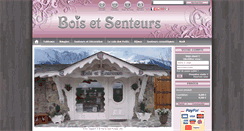 Desktop Screenshot of bois-et-senteurs.com
